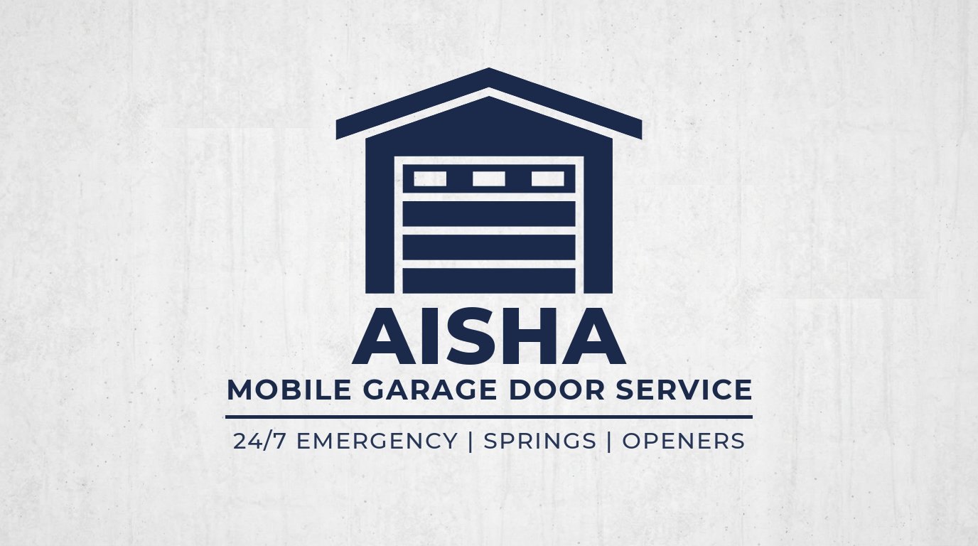 Aisha Mobile Garage Door Service Logo